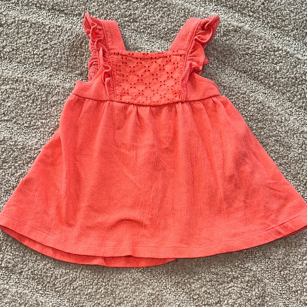 Carter's Coral Casual Dress for Kids